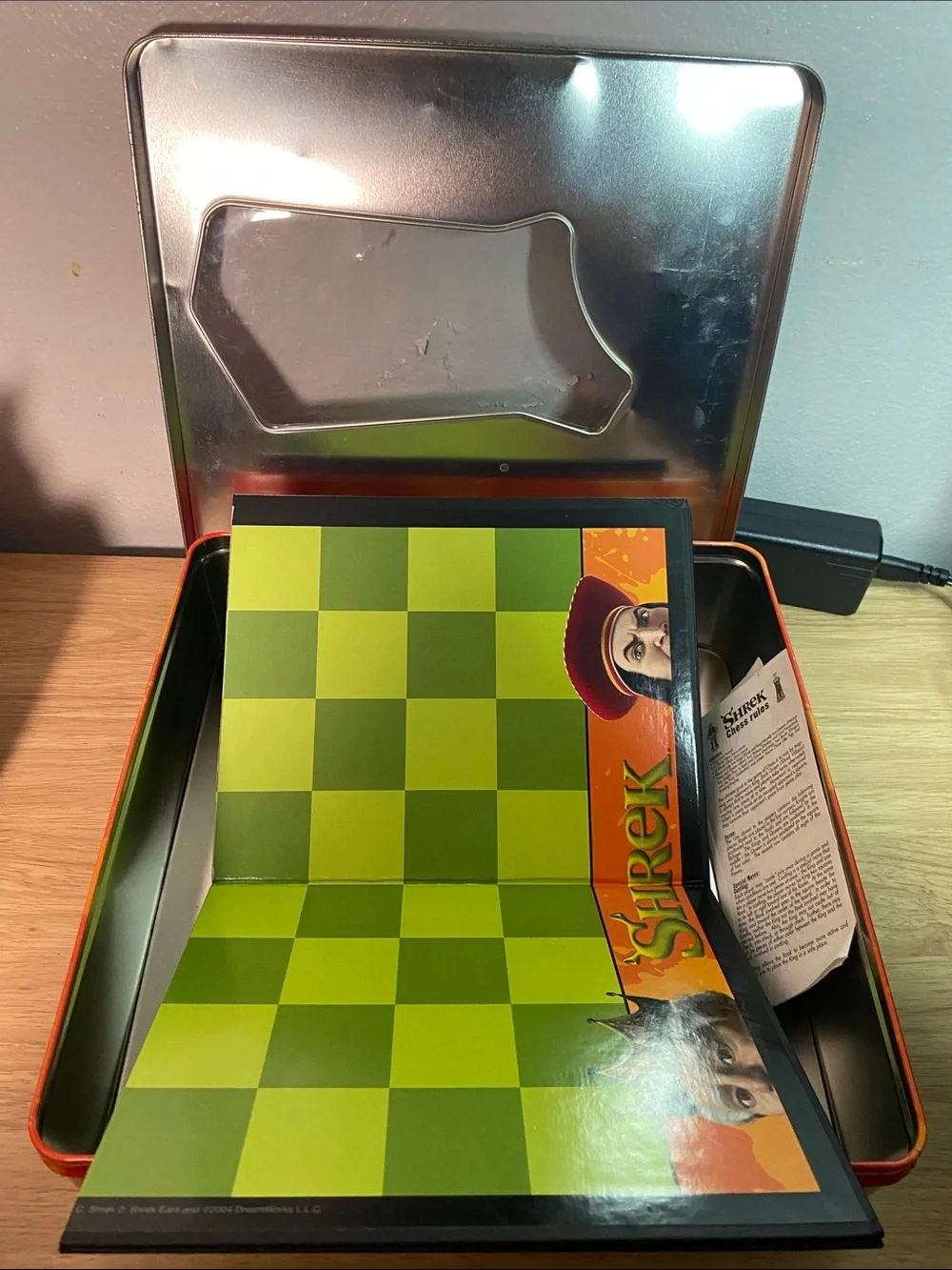 Shrek Chess Collector's Edition - Orange & Green Tin